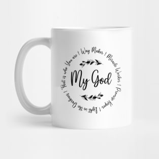 My God Way Maker Mug